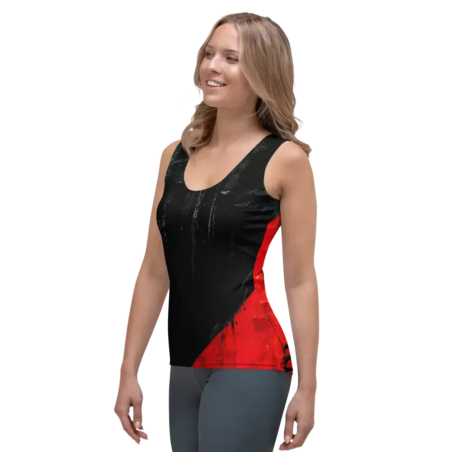 SHE DEVIL All-Over Print Women's Tank Top product image (3)