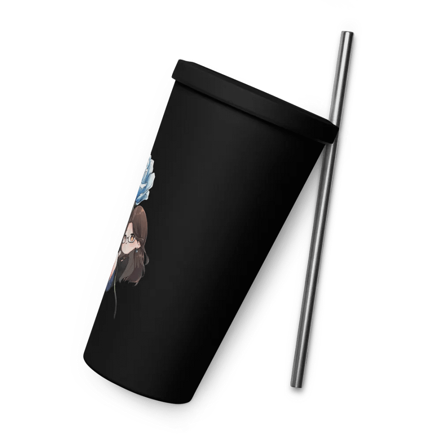 Whovie Rose 20oz Insulated Tumbler with a Straw product image (12)