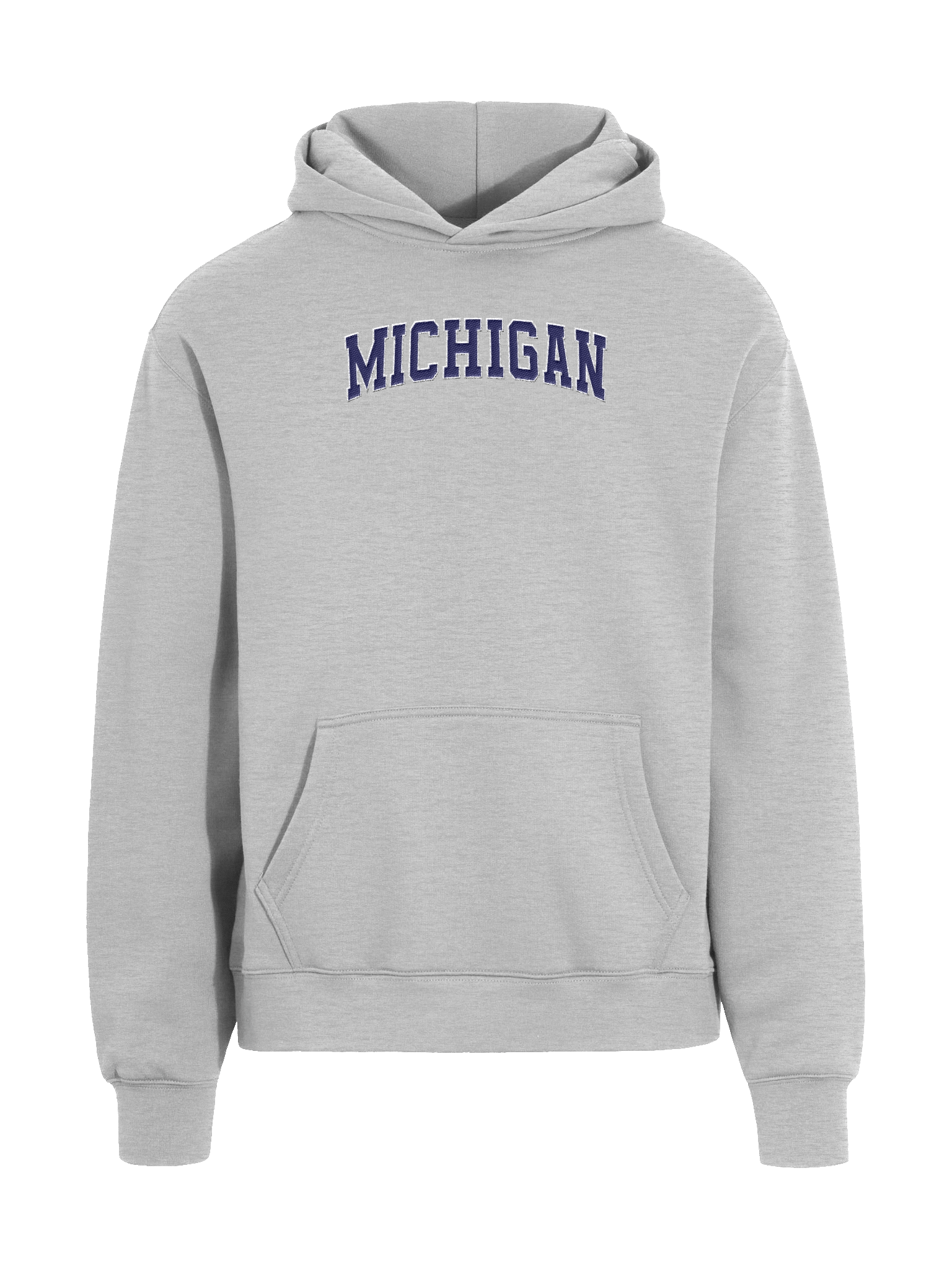 Michigan Vintage Varsity Embroidered Oversized Heavyweight Hoodie product image (1)