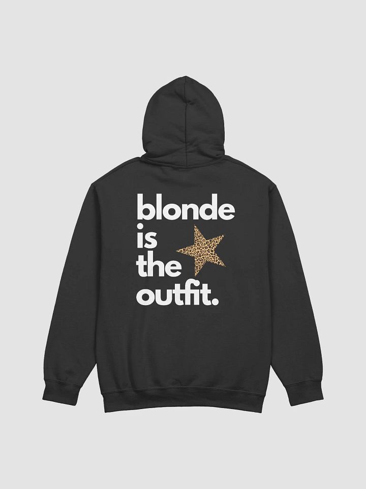 blonde star hoodie product image (1)