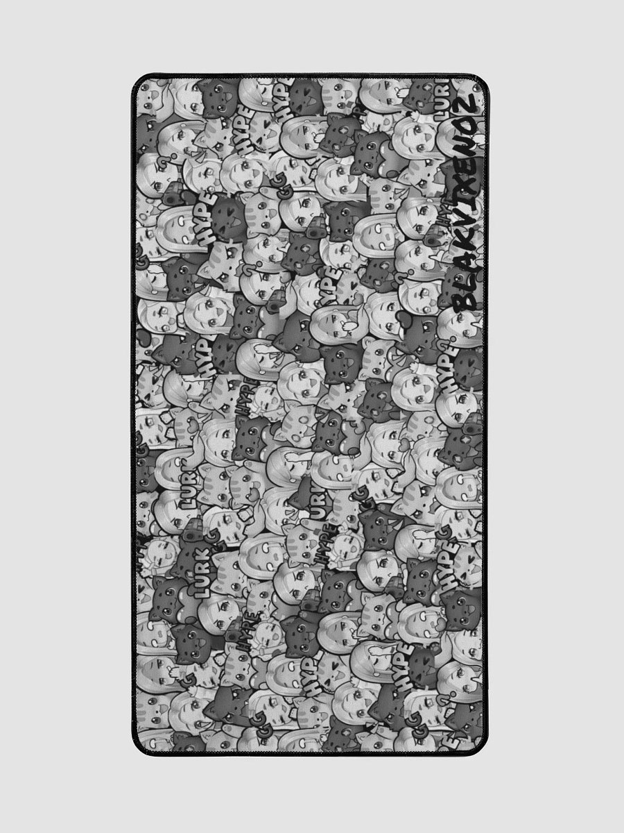 Emote Desk Mat - Blak and White product image (2)