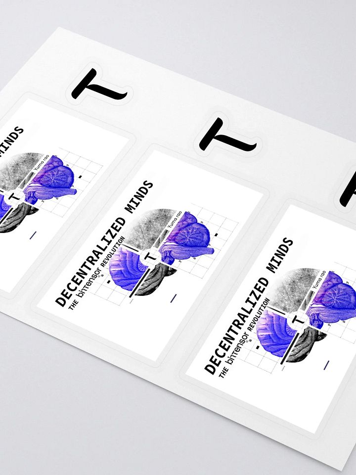 DECENTRALIZED MINDS - Stickers product image (2)