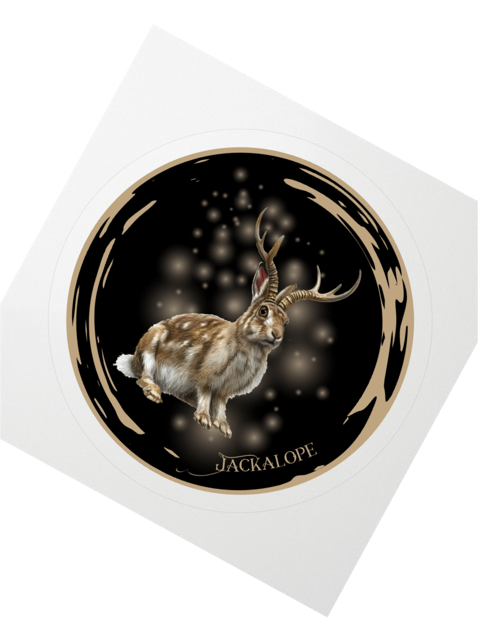 Mystical Jackalope Kiss Cut Stickers product image (2)
