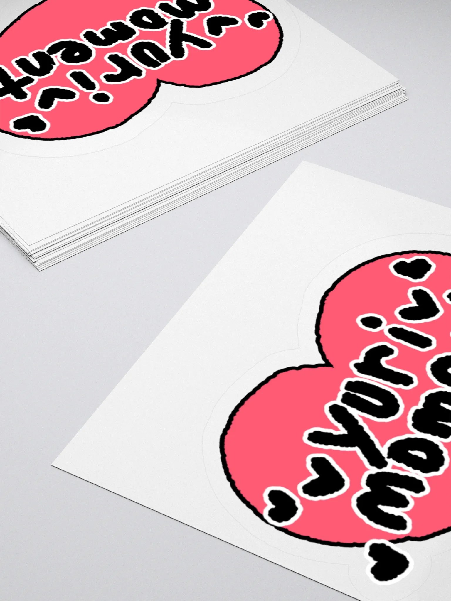 YURI MOMENT Kiss Cut Sticker product image (4)
