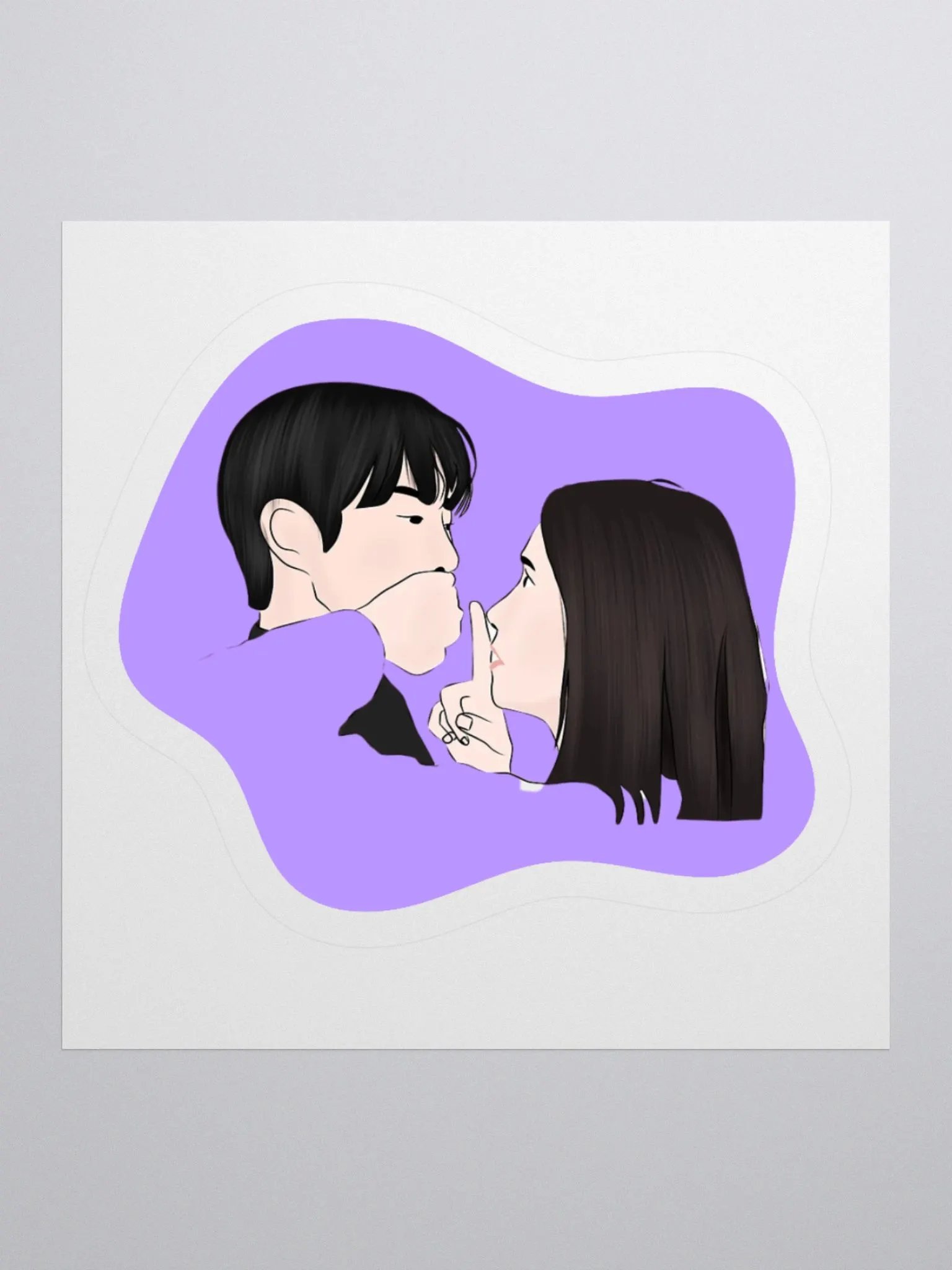 Sticker Kiss Scene Loading... product image (1)