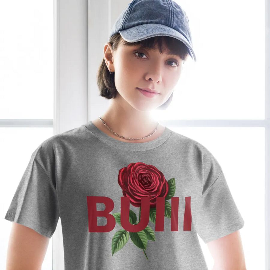 BUIII Logo Rose Crop Tops product image (11)