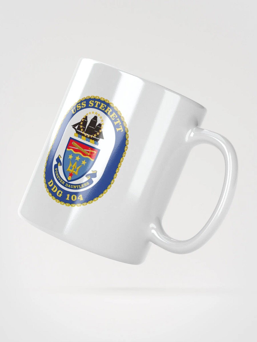 USS Sterett DDG 104: White Coffee Cup product image (2)