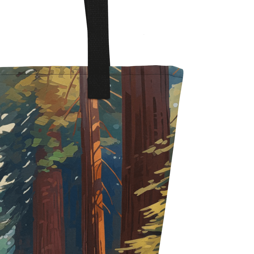 Seeing The Redwoods Together - Gay Couple Tote Bag product image (3)