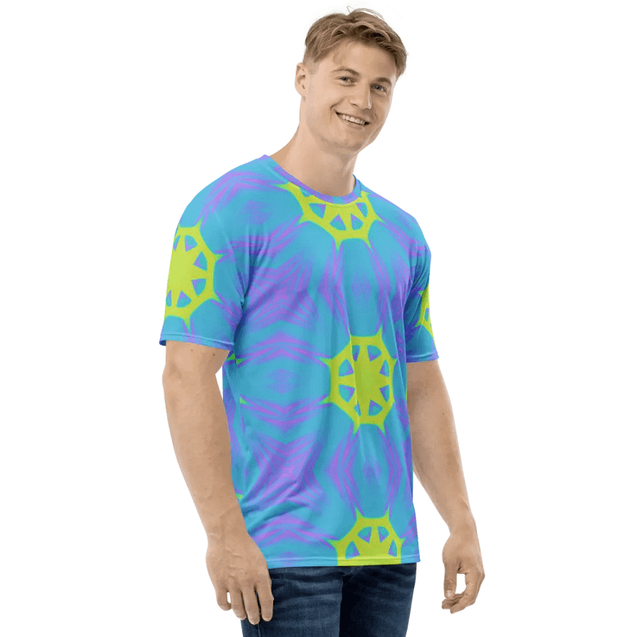 Psychedelic Starburst All-Over T-Shirt product image (4)