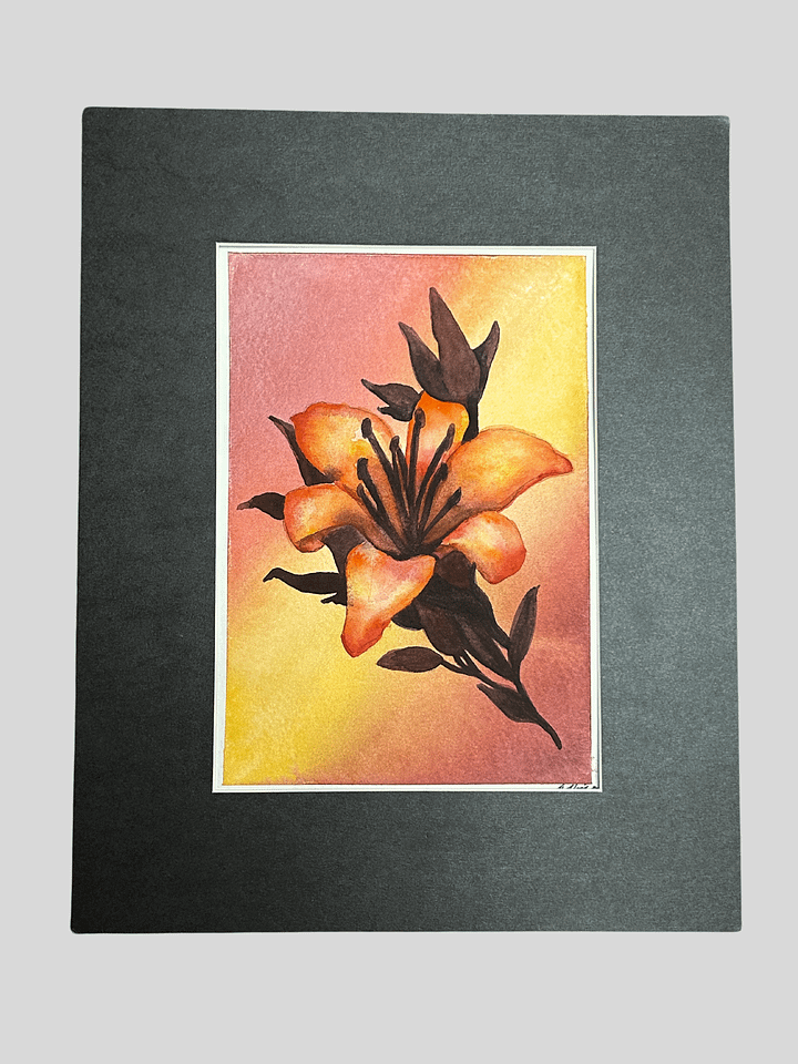 Watercolor Tiger Lily product image (1)