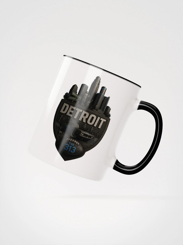 Detroit Skyline Ceramic Mug product image (3)