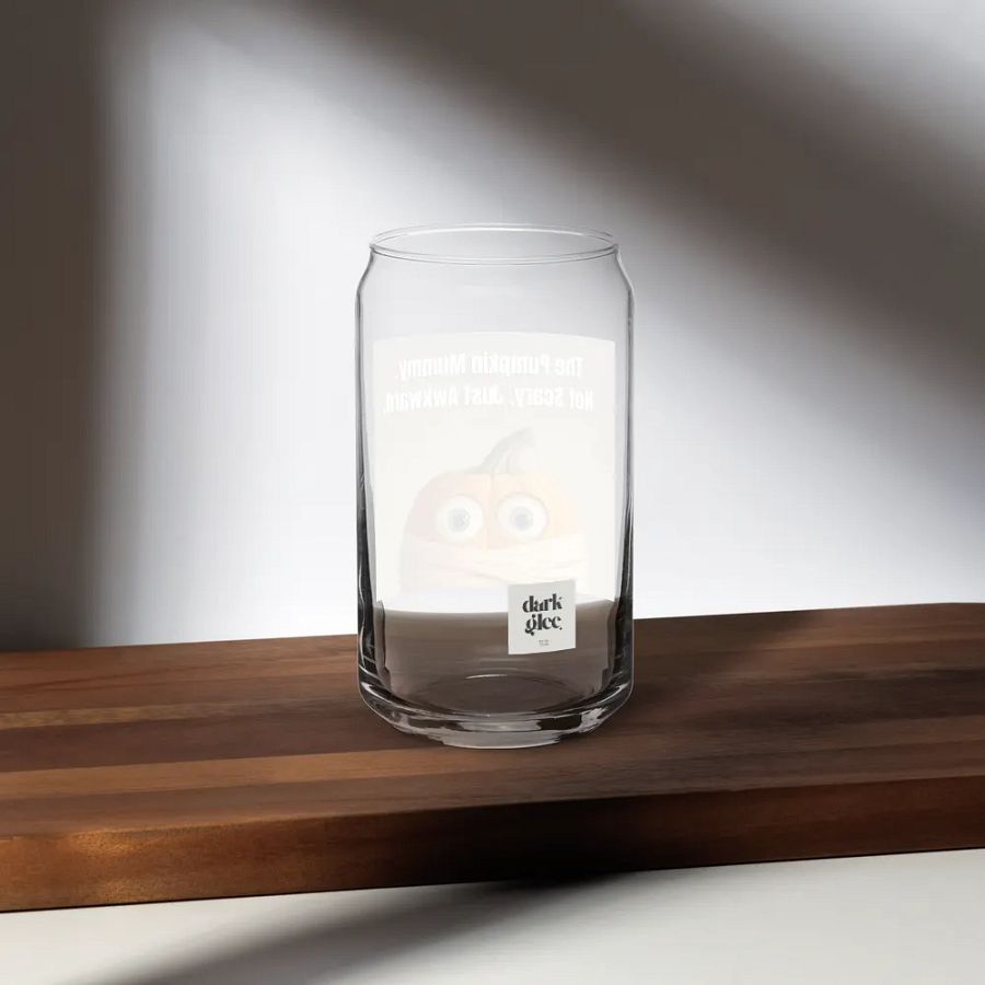 The Pumpkin Mummy Can- Shaped Glass product image (4)