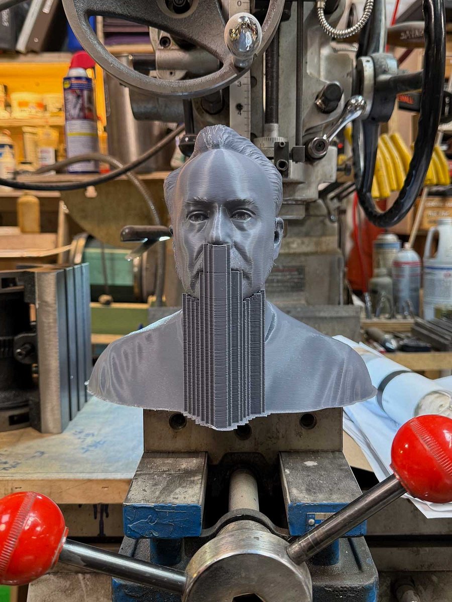 Adam Savage 3D Printed Bust (24003) product image (2)