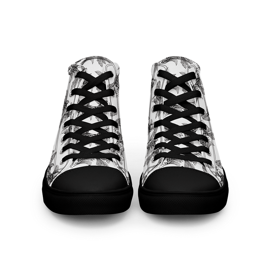 Koi Fish - Women's High Top Canvas Shoes product image (3)