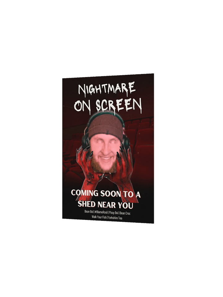 'NIGHTMARE ON SCREEN' Poster product image (11)