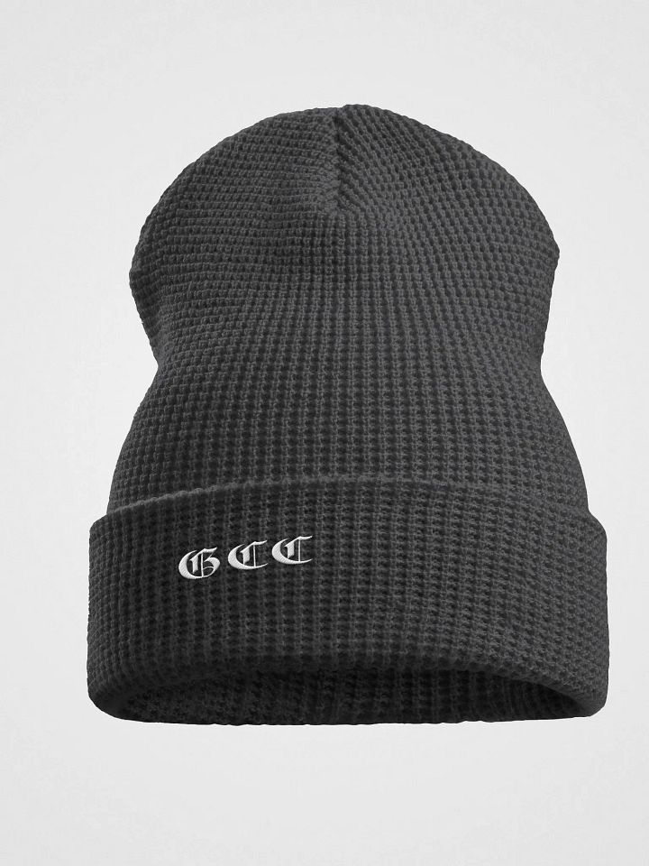 GCC GOTH WAFFLE BEANIE product image (1)