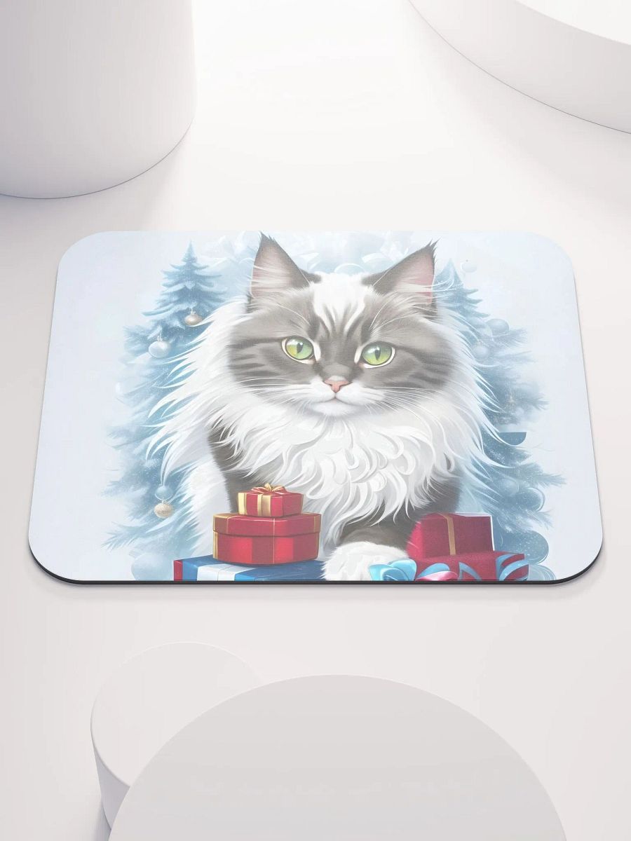 Christmas Kitty Surprise Mouse Pad product image (2)