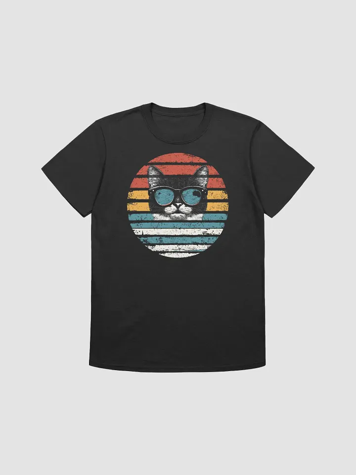Cool Vintage Cat Mom and Cat Dad Retro Cat Lover 80's style product image (1)