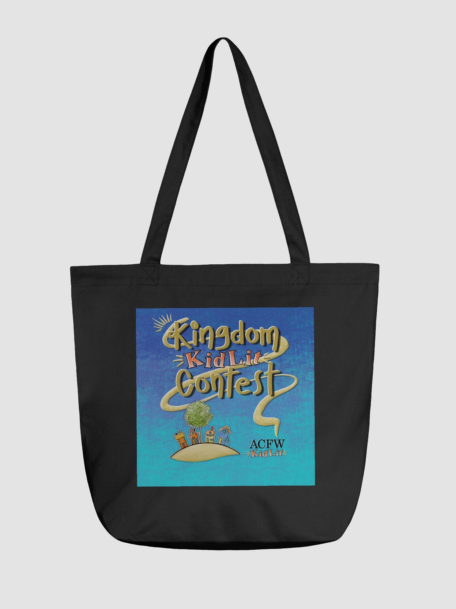Kingdom KidLit Contest Black Tote Bag - Printed both sides product image (1)