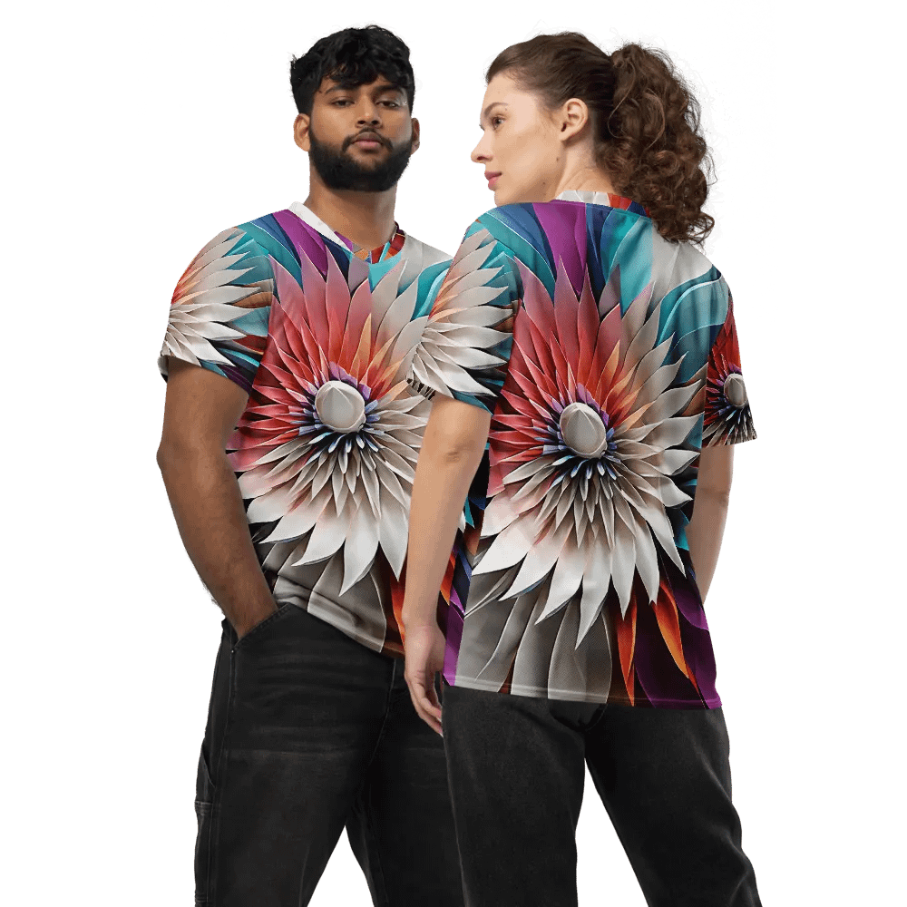 Floral Abstract t shirt product image (4)