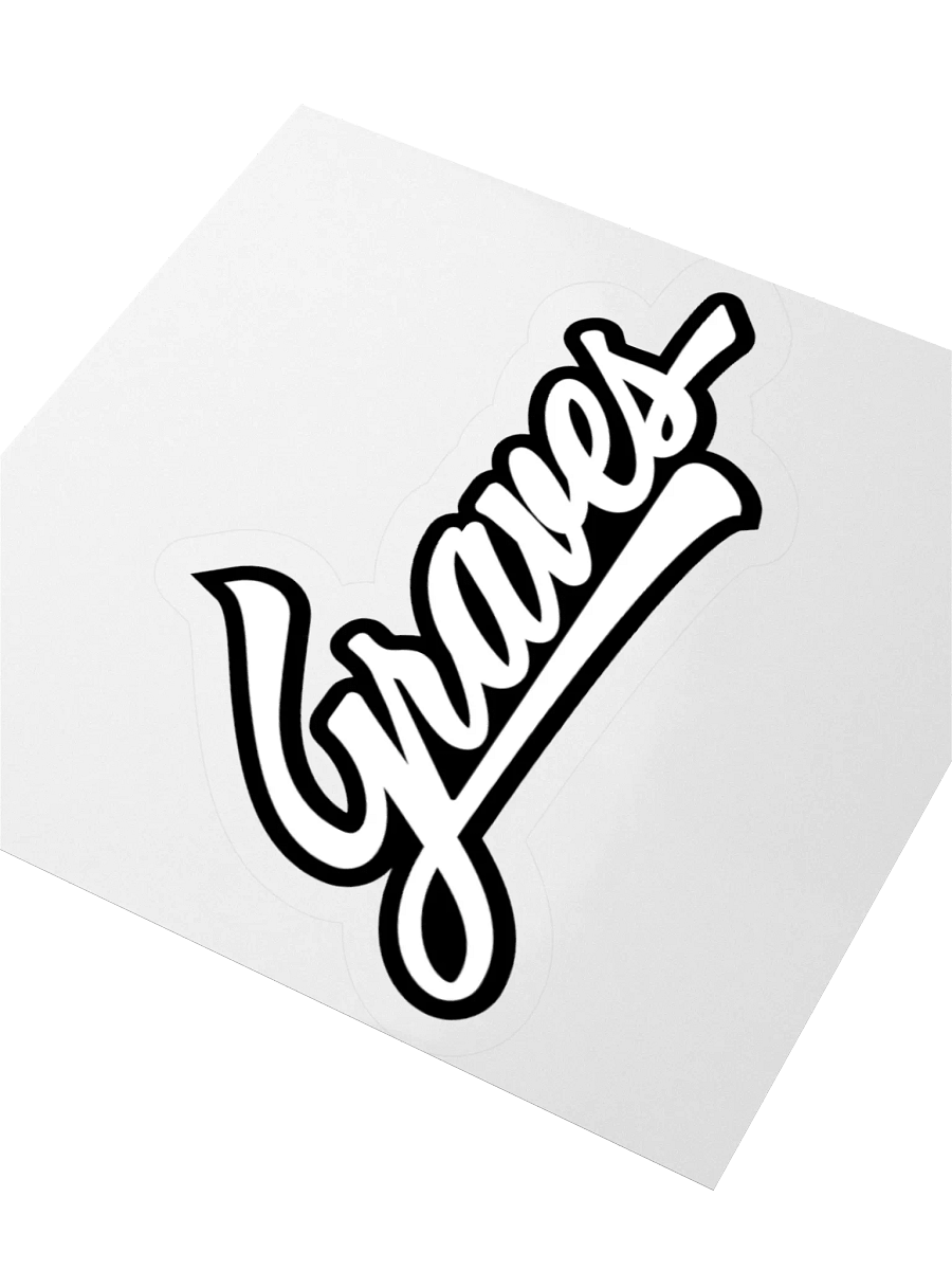 Graves Signature Sticker product image (6)