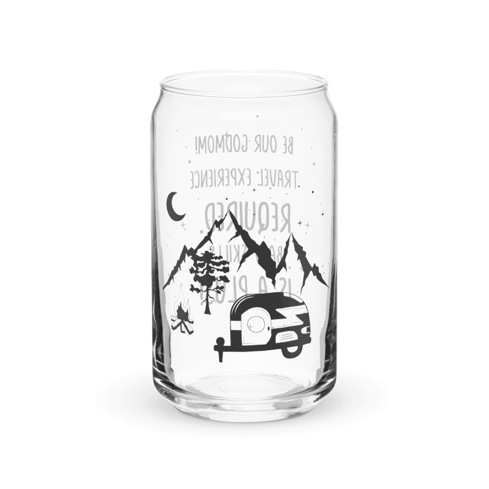 Camper Godmother Proposal Gift Iced Coffee Cup With Lid And Straw product image (11)