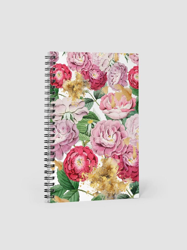 Rose Garden Dreams Spiral Notebook product image (1)