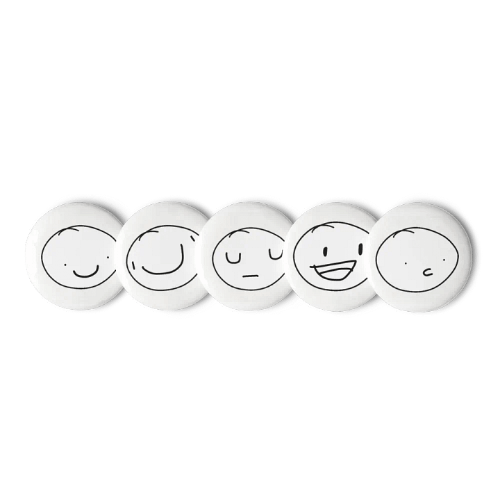 Poorly drawn circle pins! product image (3)