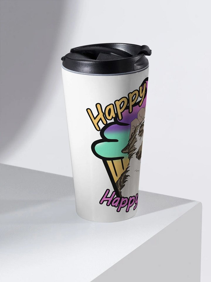 "Happy Teef, Happy Life" Travel Mug product image (2)