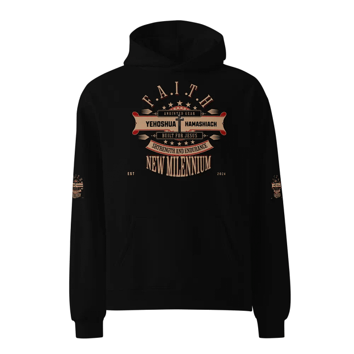 Faithful Endurance Oversized Hoodie product image (1)
