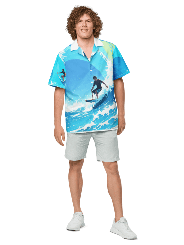 Surfer Hawaiian Shirt – Lightweight Summer Style product image (1)