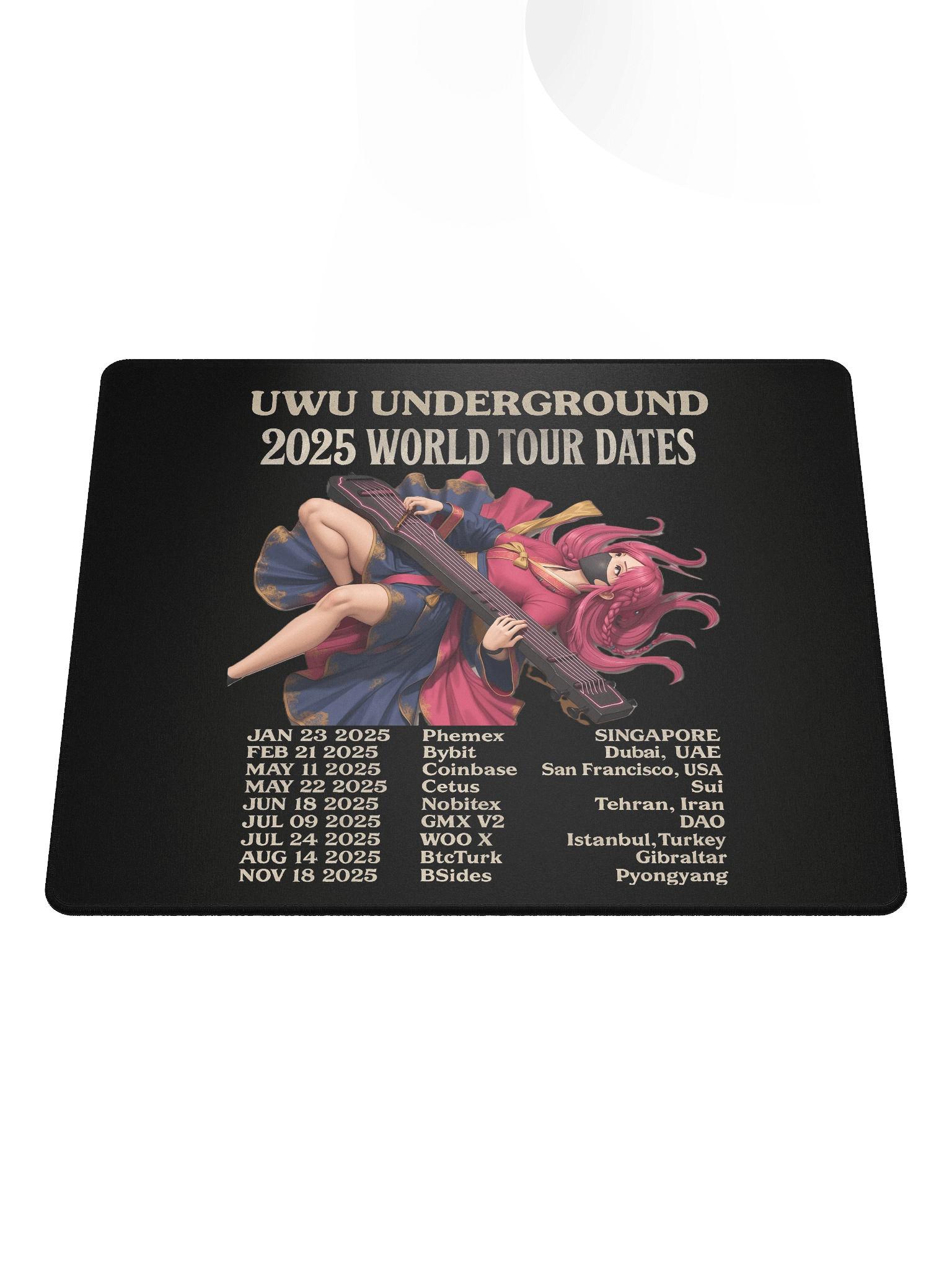 UwU World Tour - Yuki - Ltd Edition - 2025 - Mouse Pad 2 product image (1)