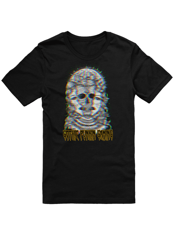 Women's Glitch Skull Gothic Punkin T-Shirt product image (1)