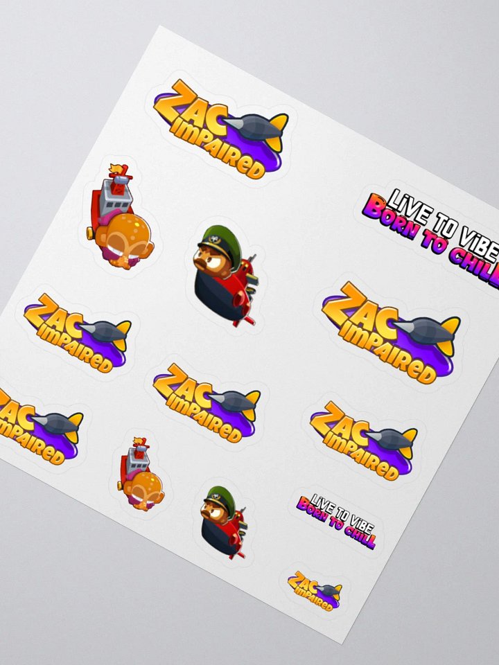 Zac Impaired Stickers [Series 1] product image (2)