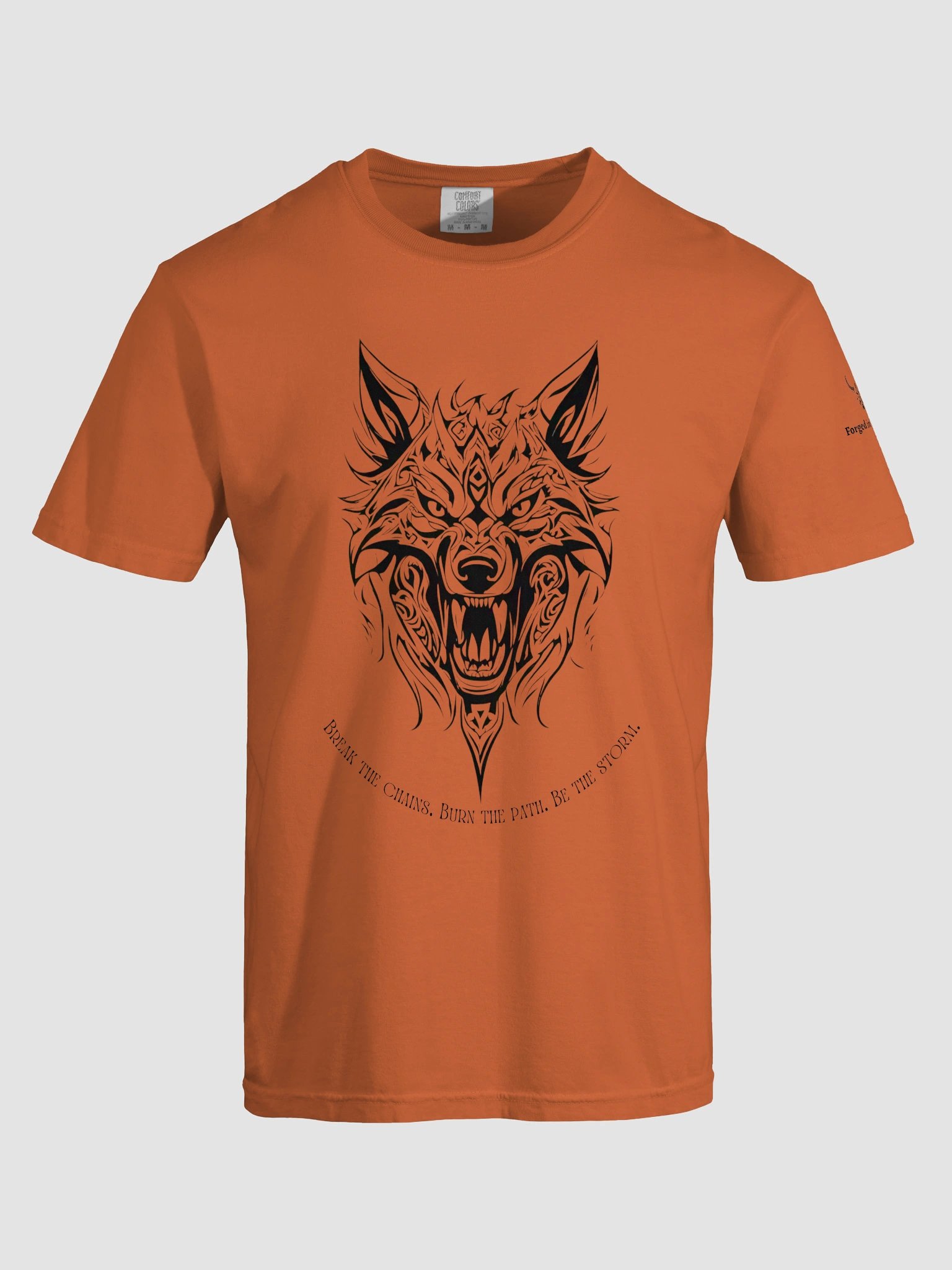 "Fenrir Unbound" – The Wolf of Ragnarok Tee | Forged In Valhalla product image (57)