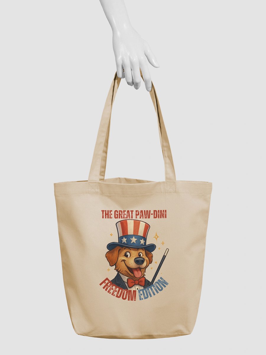 the great paw-dini: Freedom Edition tote bag product image (4)