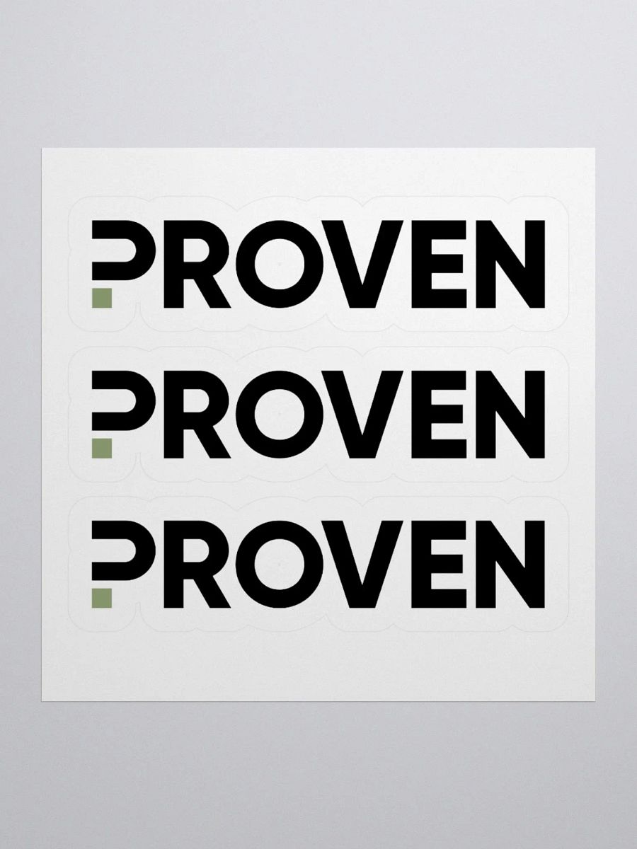 Proven Cut Stickers product image (1)