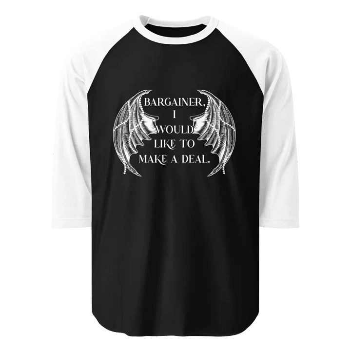 Bargainer Calling Card Fine Jersey Raglan Tee product image (1)