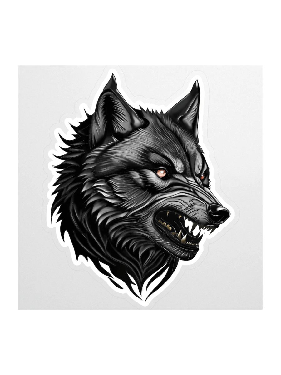 Wild Torment Kiss-Cut Stickers - Wolf product image (1)