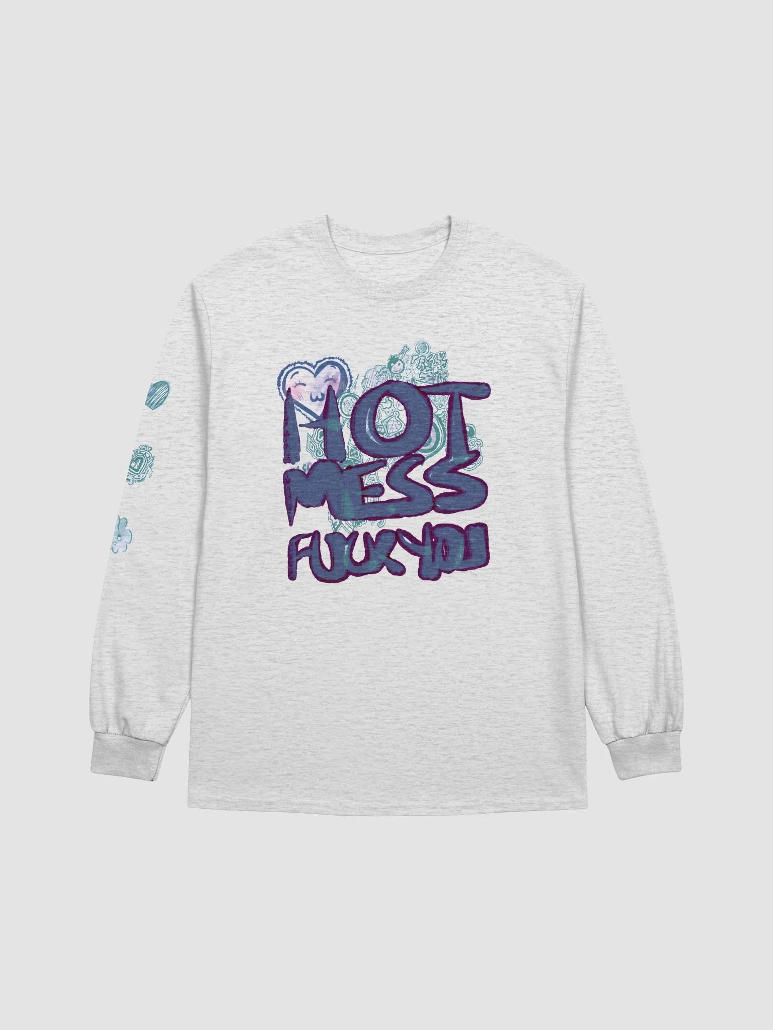 hot mess.. (long sleeve tee) product image (1)