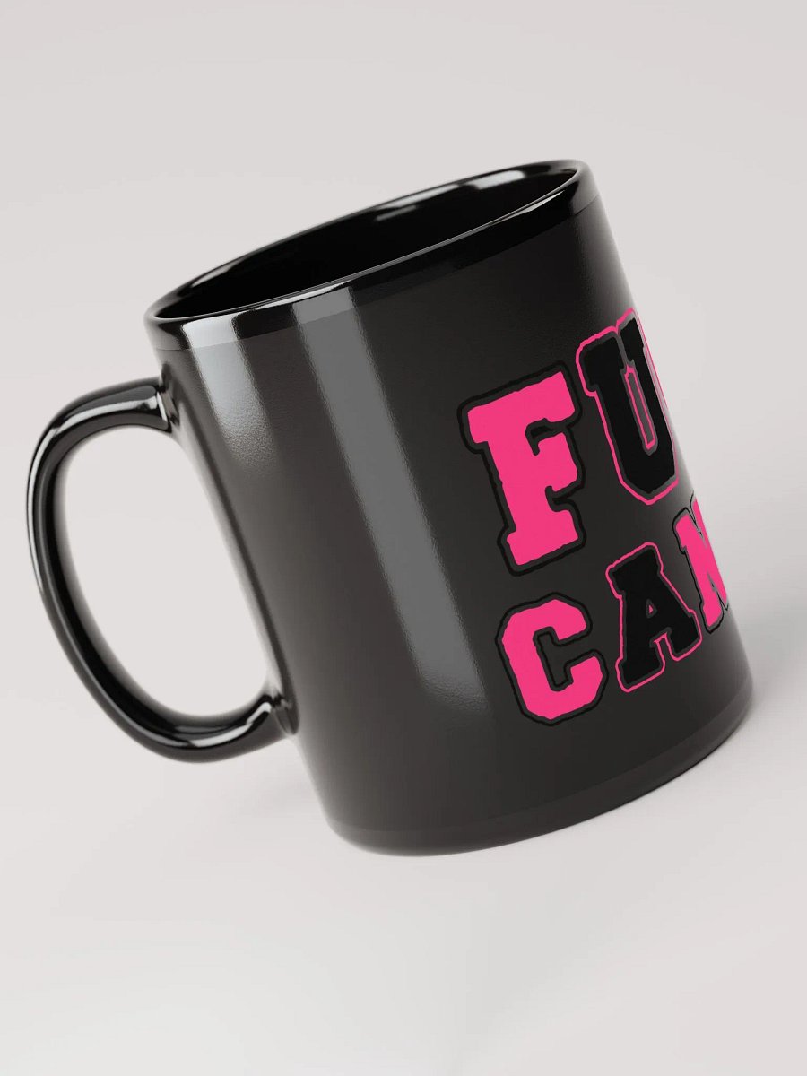 Billycptr F*ck Cancer Mug Black product image (5)
