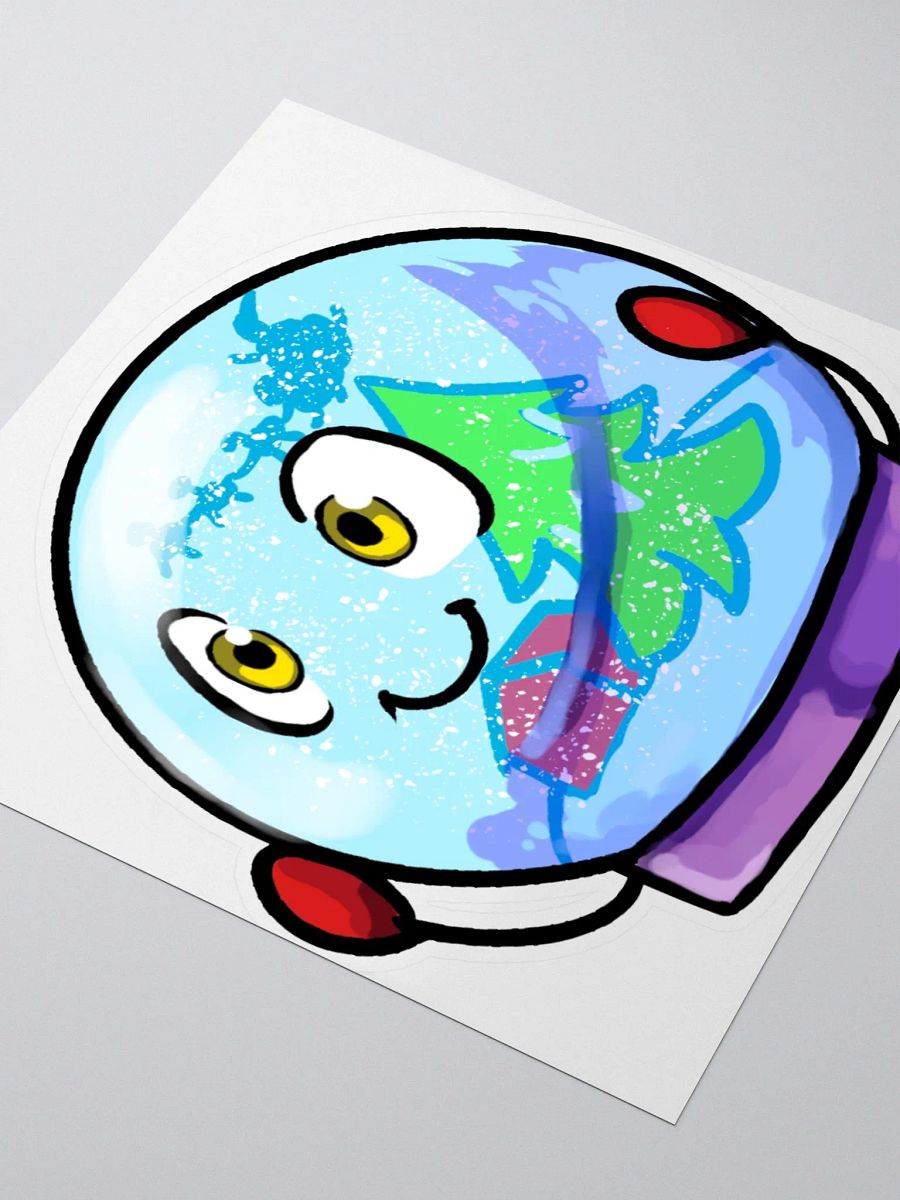 Snowglobe Plum Sticker product image (3)