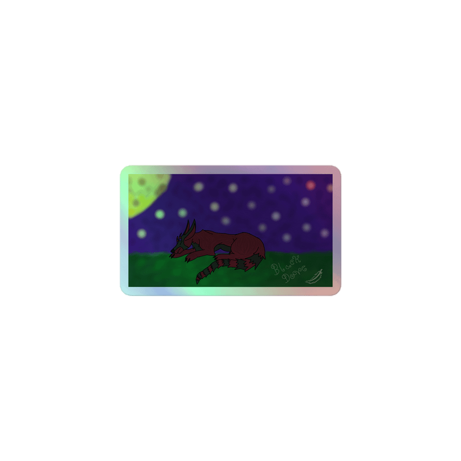 Moonlit Rest (Holo-Stickers) product image (1)