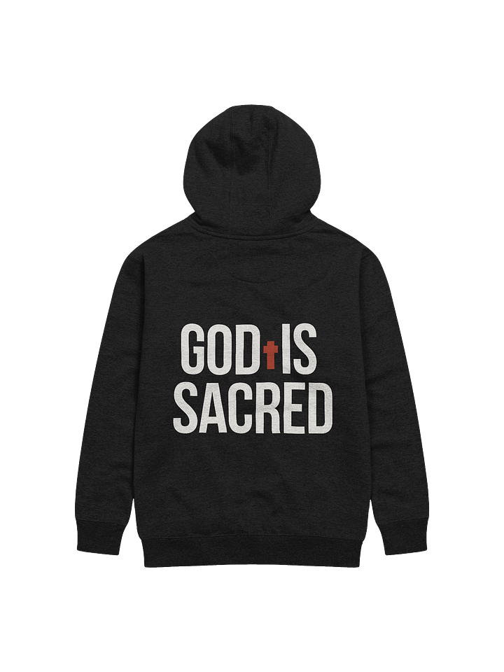 GOD IS SACRED HOODIE (Dark) product image (2)