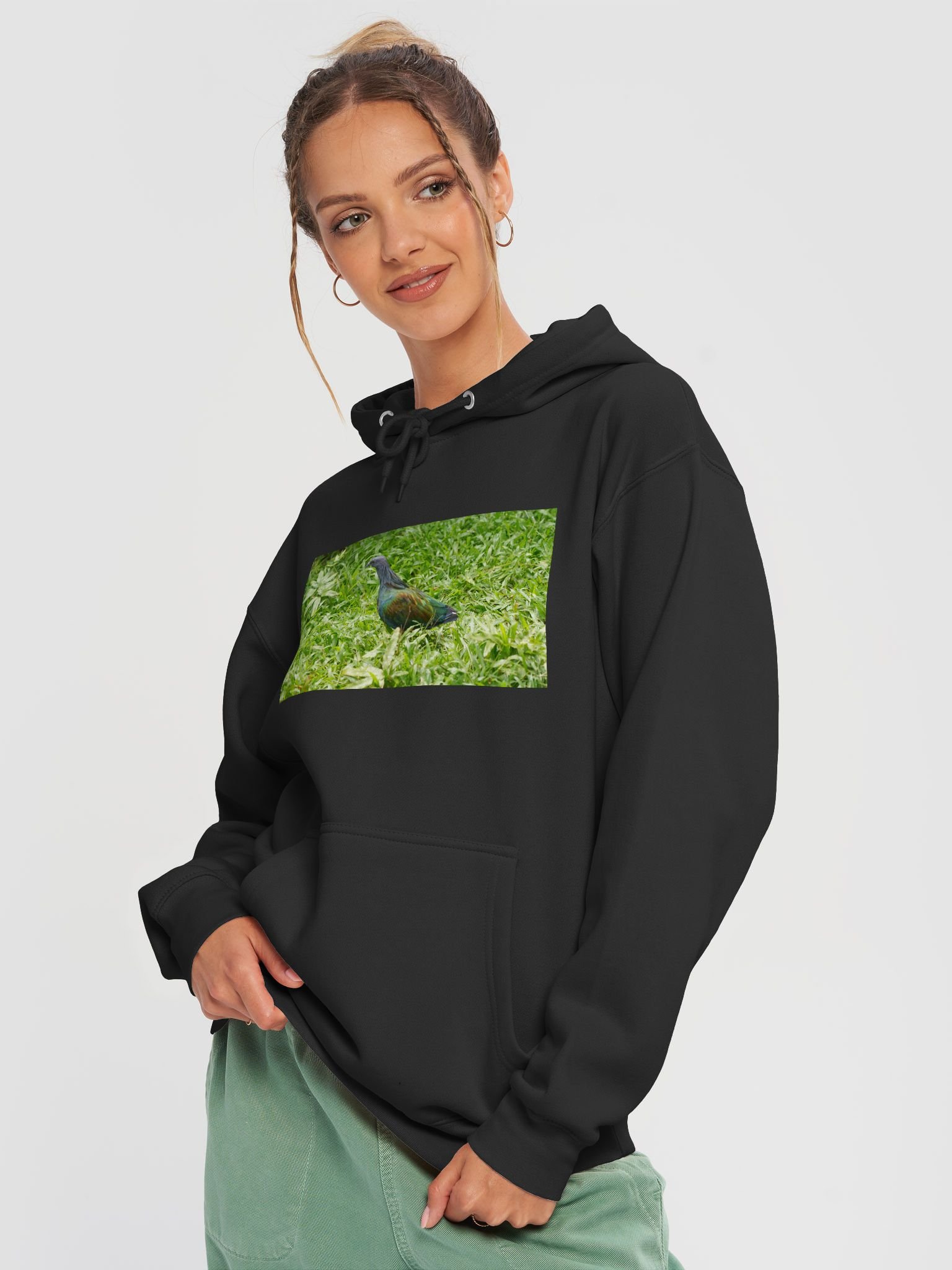 Iridescent Feathers Unisex Hoodie product image (3)