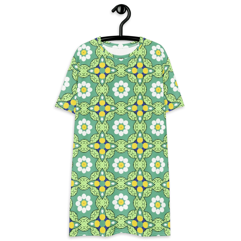 Green, Summer Dress, T-Shirt Dress product image (6)