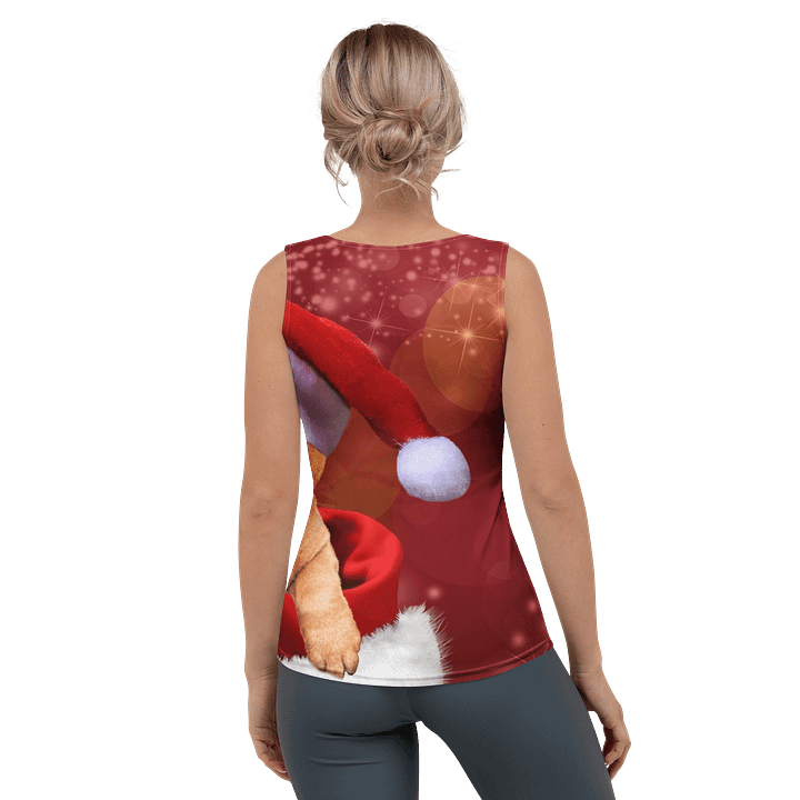 'It's Christmas' Santa Paws Festive Women's Tank Top product image (2)