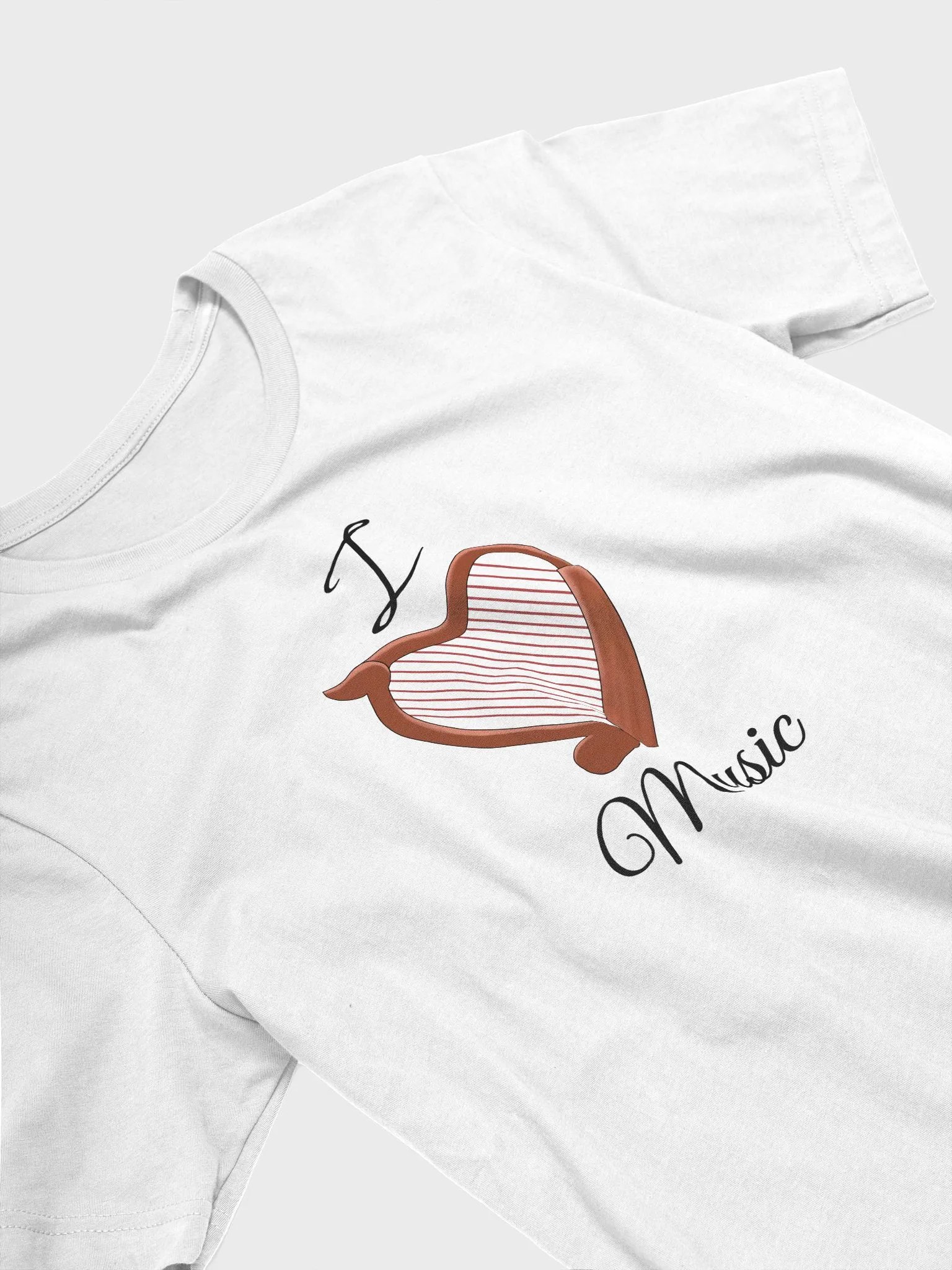 I Harp Music T-Shirt product image (3)