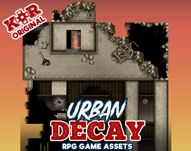 KR Urban Decay Tileset for RPGs product image (1)