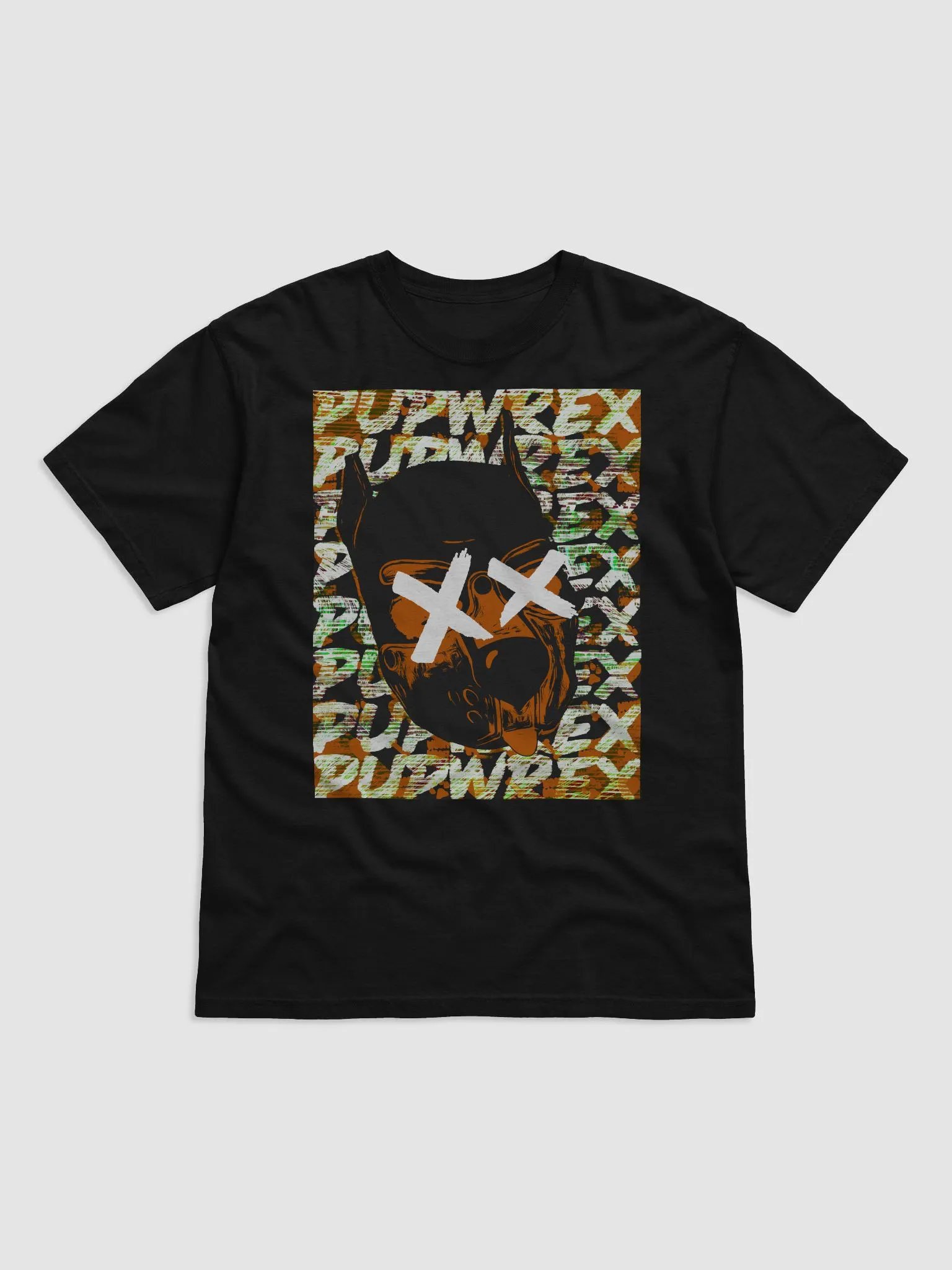 PupWrex - Killer Pup Orange - Dyed Heavyweight T-Shirt product image (1)